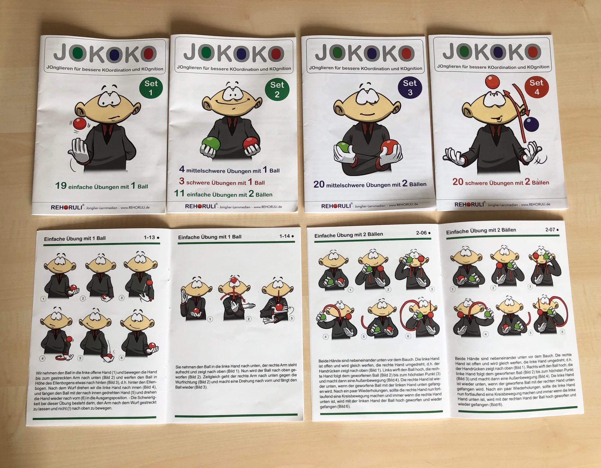 JOKOKO-Hefte-1-4-plus-2-offene-Hefte-fuer-OAJ JOKOKO-Hefte-1-4-plus-2-offene-Hefte-fuer-OAJ