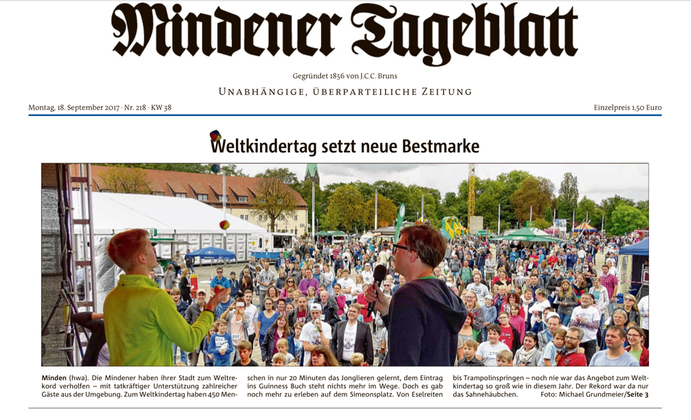 Beitrag lesen - Mindener Tagblatt - Seite 3